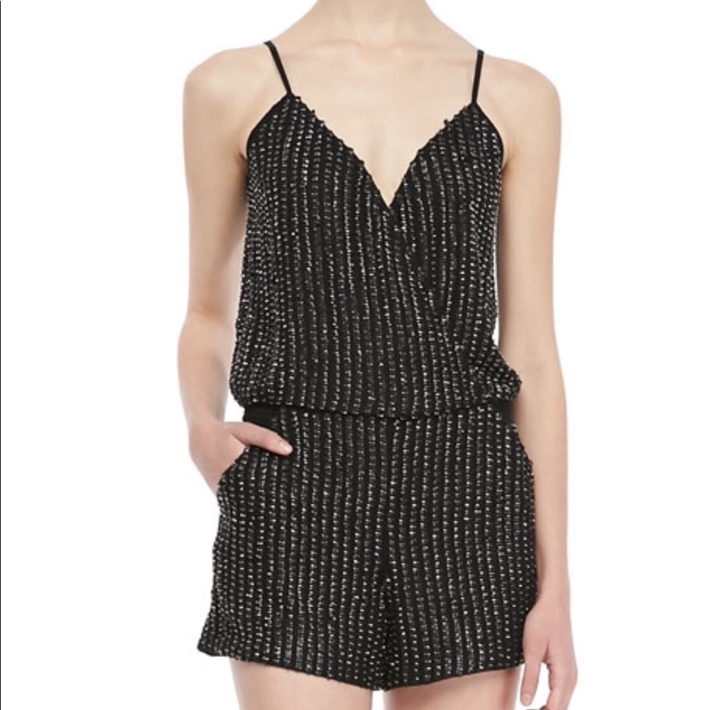 Parker sequined romper
